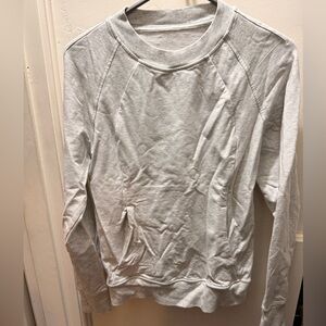 Lululemon Gray Long Sleeve crewneck Sweatshirt